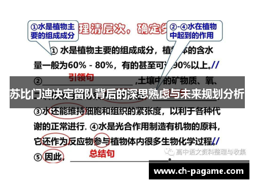 苏比门迪决定留队背后的深思熟虑与未来规划分析 苏比门迪决定留队背后的深思熟虑与未来规划分析
